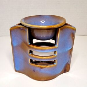 Dramatic Glazed Ceramic Wax Warmer High Gloss Unique Style